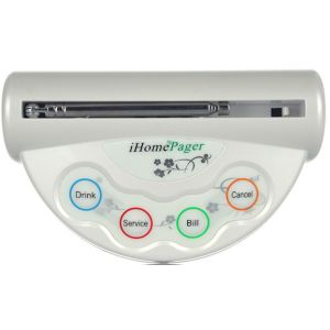 wireless hotel waiters buzzer systems call button and monitor