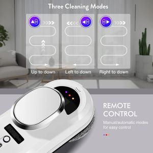 Remote Control app Controlled Intelligent Window Cleaner Robot with Private Mold