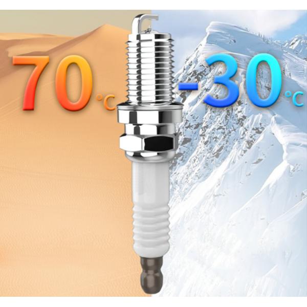 Platinum Iridium Tipped Spark Plugs 20.8mm Hex TS16949 Approved