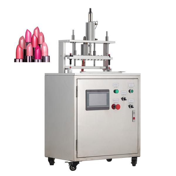 SUS304 Lip Gloss Lipstick Demoulding Machine Semi Automatic Lipstick Silicone