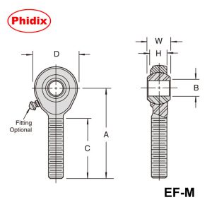 87084050 / 87084020 Metal Rod Ends