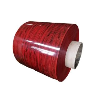 China 1.2mm Thickness Imitation Wood Roller Coated Aluminum Coil on sale