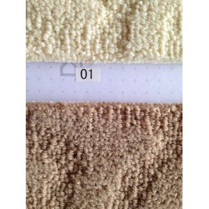 Machine Tufted Polypropylene Patterned Wool Berber Carpet For Exhibition