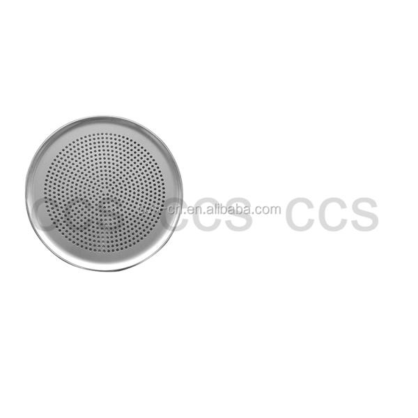 13 inch round mesh perforated pizza tray aluminum pizza screen pizza wire mesh screen