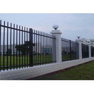 Galvanized Welded 1.8x2.4m Tubular Steel Fence OHSAS Approval