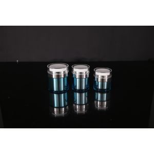 hand lip crystal pump empty square white Screen Printing Airless 30ml Cosmetic