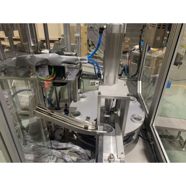 Full-Automatic Horizontal Filling Machine with Multi-Head Filling Valve, Pneumatic Lifting, and PLC Control for Glass Glue, Silicone Glue, and Sealing