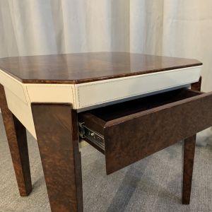 Italian Customized Coffee Table Burl 60cm Small Square Coffee Table