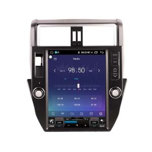 Tesla Style Prado Toyota Sat Nav 12.3 Inch Android 11 Head Unit 8 Core