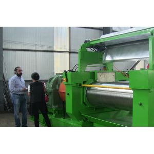 90 kW Power Two Roll Tire Calendering Machine with High Cost Benefits and