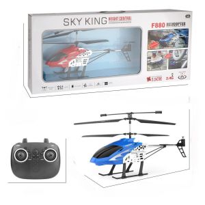 Beginner Education STEAM Training HUGTEC F880 3.5 Channel Toy Helicopter 2.4G
