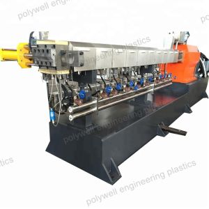 Wholesale PA66GF25 Granulator Machine Plastic Pellet Making Production Line Granules Extrusion Equipment from china suppliers