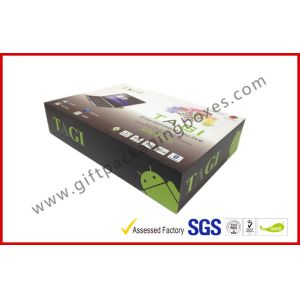 Offset Printing Electronics Packaging Boxes With 1200g Rigid Board , Ipad