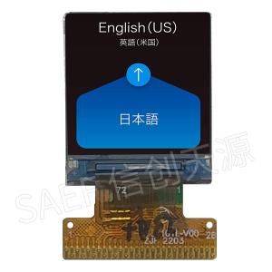 China Quality 0.85 Inch IPS TFT LCD, Square Type TFT LCD Display With MCU Interface on sale
