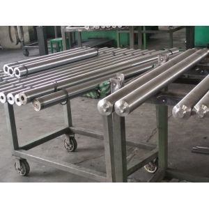 China Cylinder Hydraulic Piston Rods Carbon Steel With High Yield Strength on sale