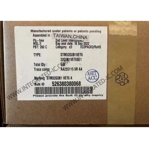 China ARM Microcontrollers IC STM32G0B1VET6 32-LQFP Mainstream Microcontrollers 64MHz on sale
