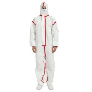 Waterproof Disposable Impervious Coverall Non Woven Workwear Overall PPE Set