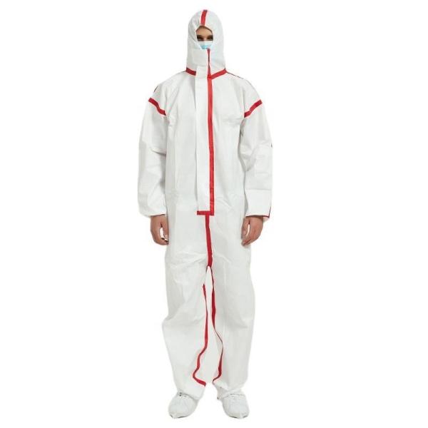 Waterproof Disposable Impervious Coverall Non Woven Workwear Overall PPE Set