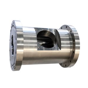 95mm Twin Screw Barrel with Building Block Design for Food Extruder Made from