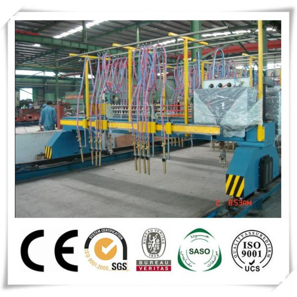 Weld Multi Function H Beam Production Line Vertical Assembling Welding And