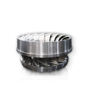 Efficient Hydro Turbine Runner With High Rotation Speed And Customized Blade