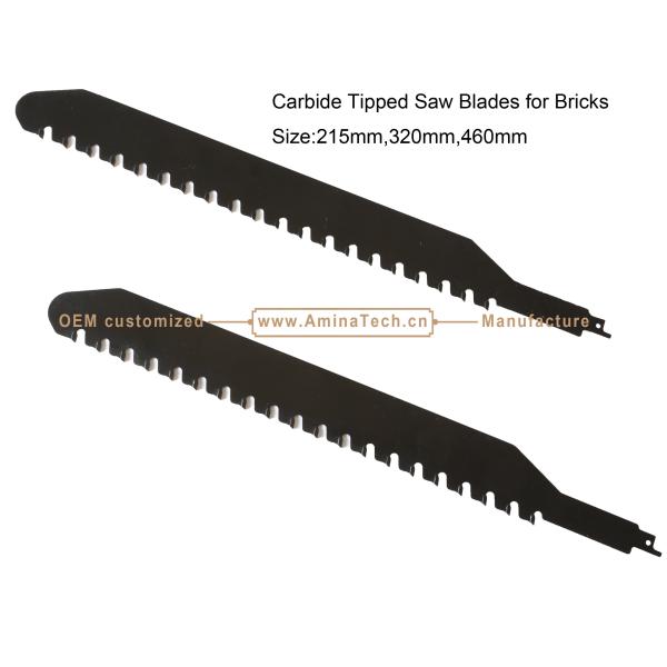 Carbide Tipped Saw Blades for Bricks Size:215mm,320mm,460mm,Reciprocating,Power