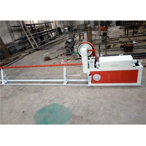 Smooth Incision Steel Wire Straightening Cutting Machine , Cold Wire Drawing