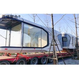 2023 Aluminum Space Capsule Mobile Integrated House Transport and Load Special