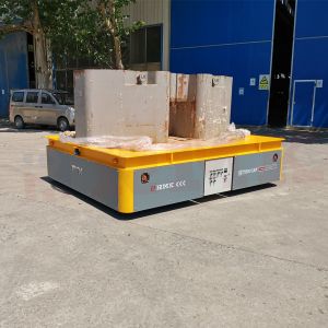 10 Ton Wheel Handling Equipment With Arbitrary Steering Trolley