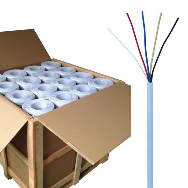 Bare Copper Wire Stranded 4x0.22mm2 2x0.5mm2 Composite CPR Dca Alarm Cable with