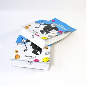 Reusable Eight Sided Sealing Bags For Sporting Goods Packaging With Recyclable