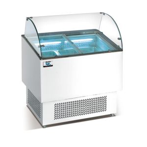Arsenbo Scoop Ice Cream Display Freezer Freestanding Multiscene