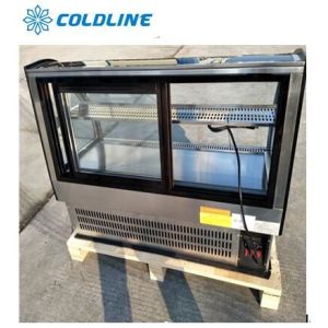 3.3CU.FT Glass Refrigerated Bakery Display Case For Bakery Shop