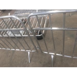 Portable Security Fence , Builders Temporary Fencing Q235 Steel Materials