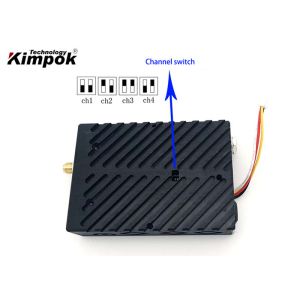 Lightweight Analog Wireless AV Transmitter And Receiver LOS 10km