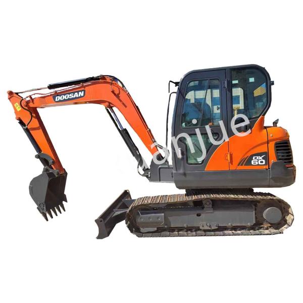 6T Refurbished Micro Doosan 60 Excavator Crawler Digger DX60-9C