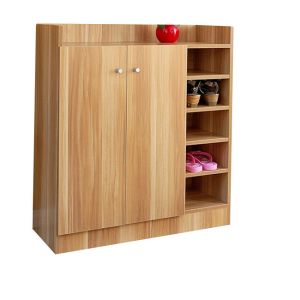 Wholesale Fire Resistant Multi Function Shoe Rack High Glossy Melamine Coated Particle Board from china suppliers