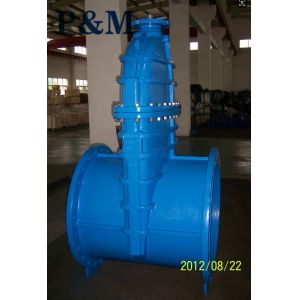 DIN F5 resilient seal gate valve