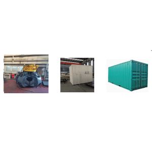 Rotatable Orange Peel Grab Excavator Attachments Hydraulic Grapple With 4 Or 5