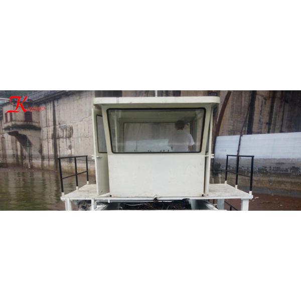 Duckweed Reed 1000m3 Floating Algae Harvester Machine Water Grass Harvester