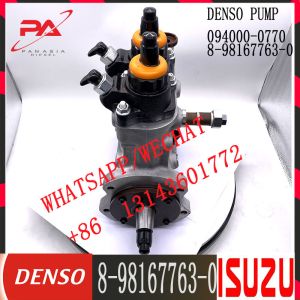 For ISUZU 6WG1 Engine Fuel Injection Pump 8-98167763-0 094000-0770 0940000770
