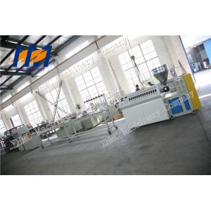 37KW PVC Window Profile Extrusion Line Transparent Dual Screw Compounding Filed