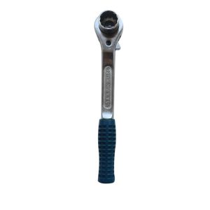 Soft Handle Metric Bi-hexagon 19mm 22mm Socket Scaffold Spanner Ratcheting