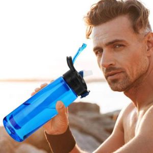 1500L Lifespan Water Bottle With Filter For Travel Perfect BPA Free