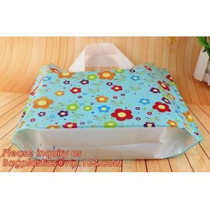 biodegradable plastic shopping carry out bag soft loop plastic carry bag cheap