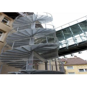 Customized Stainless Steel Balustrade Mesh , Metal Wire Rope Mesh For Facade