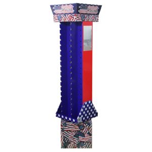 Custom Stand Up Cardboard Display , Sunglasses Cardboard Retail Display Stands