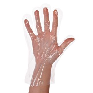 Wholesale Highly Elastic Polythene Hand Gloves / Medical TPE Clear Single Use Gloves from china suppliers