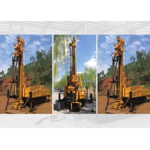 600m Fully Hydraulic Water Well Drilling Rig Crawler Mounted Core Drilling Rig