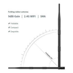 9dbi WIFI Magnetic Antenna with RP-SMA Male The Ultimate Indoor Networking